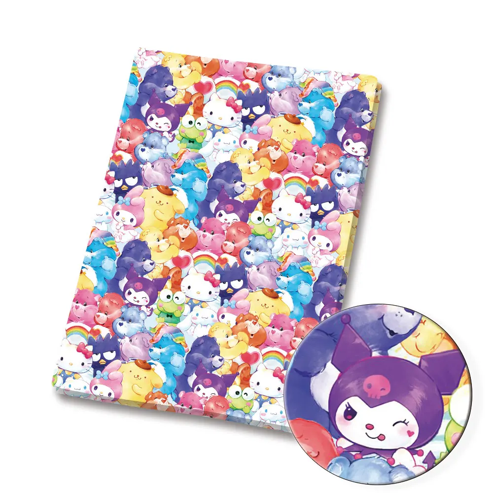 140x50CM Cartoon fabric DIY Care bears Cartoon Polyester/100Cotton/satin Fabric Patchwork Tissue Kid Sewing Doll Curtain44623 - view 6
