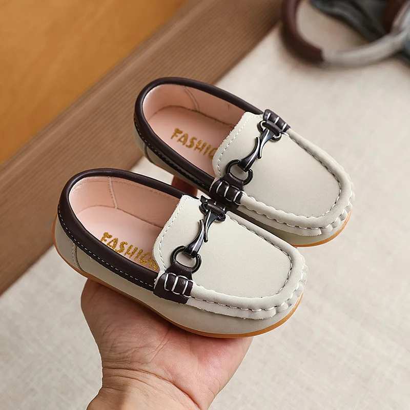 Spring Autumn Kids Shoes Children Fashion Flats Baby Boys Soft Casual Shoes Toddler Loafers Slip on Moccasin