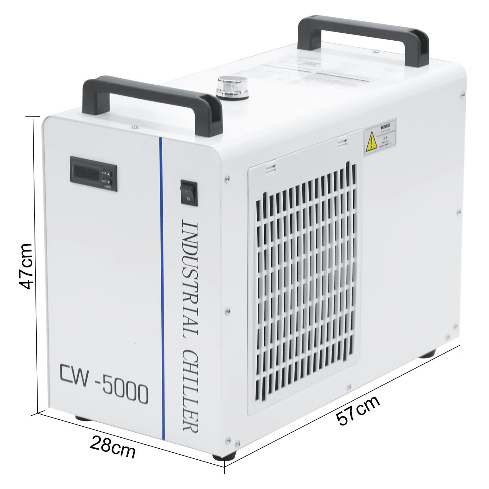 Sihao Water Chiller CW3000 CW5000 CW5200 Water Chiller Koelsysteem met 6L Watertank Capaciteit voor CO2 Glazen Laser Buis koeler
