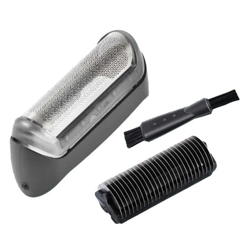 Folha e cortador para Braun, Conjunto de cabeças de barbeador, Peça de substituição, 10B Cruzer, Série 1000/2000, 180, 190, 1735, 1775, 5728, 5729, 170S