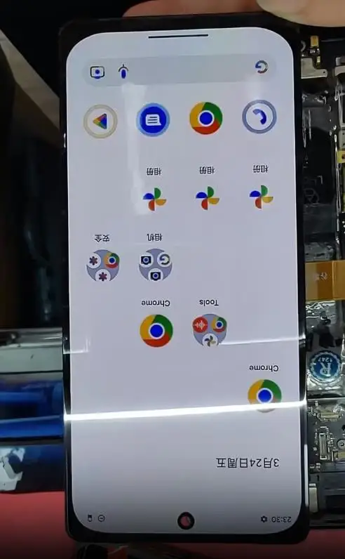 OLED Material LCD Screen with Frame For Google Pixel 7 5G, GVU6C GQML3 GO3Z5 Phone LCD Display Touch Screen Replacement Part