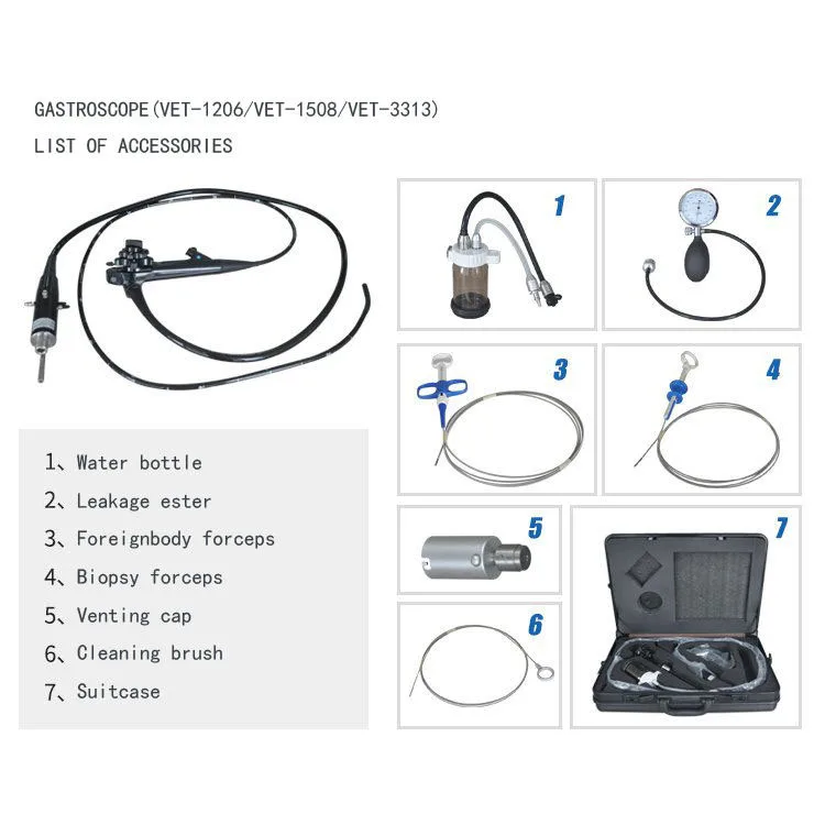 2026 New Large Animal Veterinary Endoscope For Horse Cow Bovine Equine Gastrointestinal Check