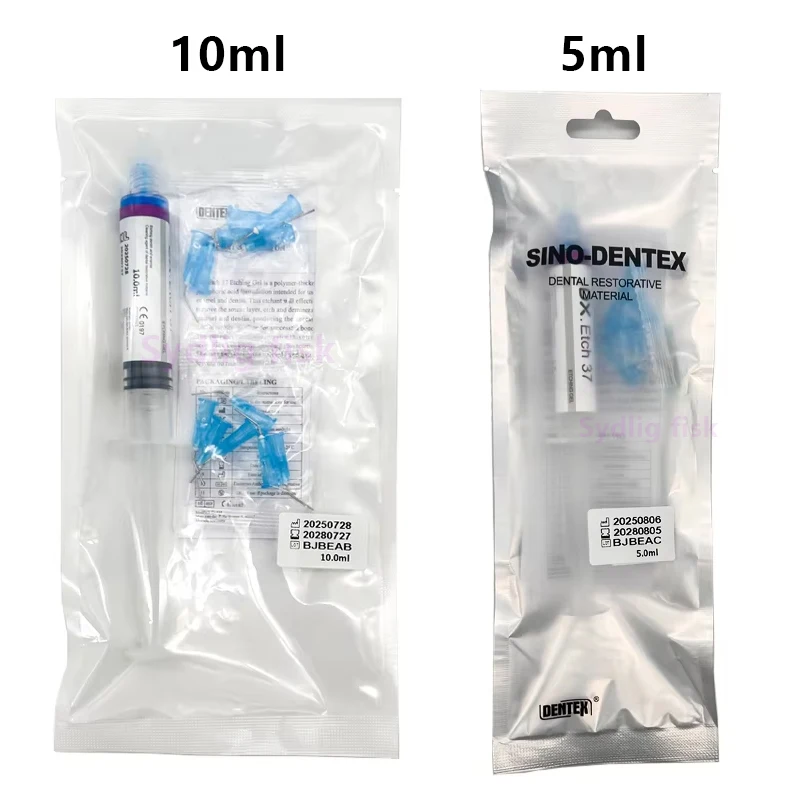 Picture 7: Dental Etchant Gel 37% Phosphoric Acid Etching Gel Orthodontic Adhesive Etching Agent Light Cure Bond For Dentin Enamel Etching