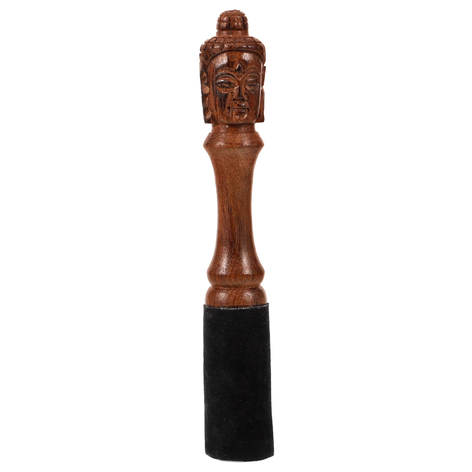 Singing Bowl Stick Tibetan Wood Sound Accessory Small Buddha Strikers Bronze Chime