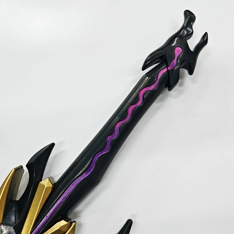 76 cm/29,92 Zoll Solo Nivellierung Schwert Antares Zähne Modell Requisiten Mittelalterliche Holz Anime Peripheriegeräte Cosplay Freund Geschenk Display Spielzeug