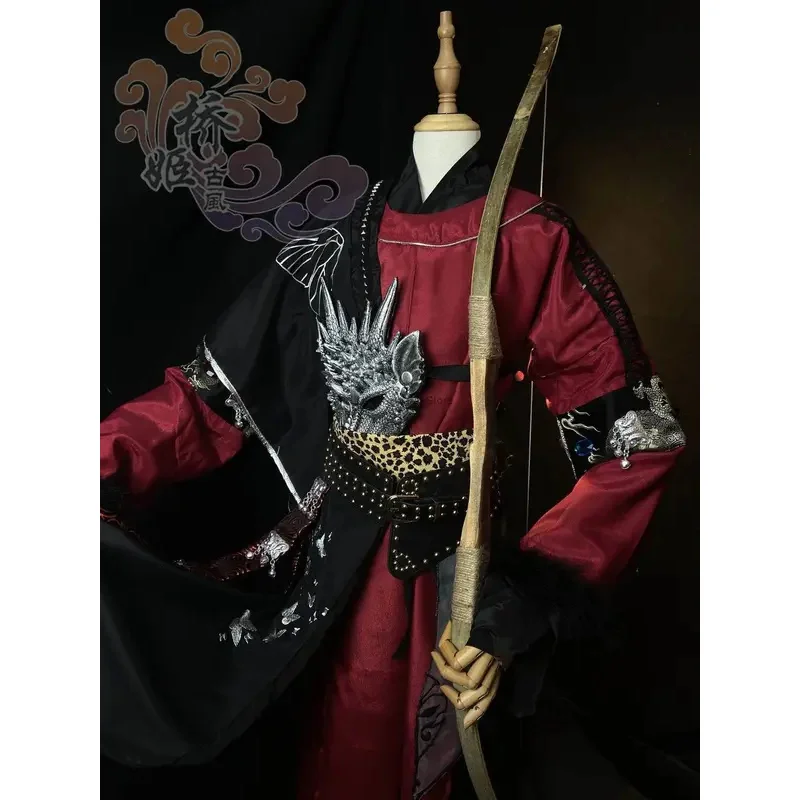

qq681Sanlang Hua Cheng Qingming Cosplay Tian Guan Ci Fu Cloth Four Ghost Kings Huacheng Qi Rong Costume