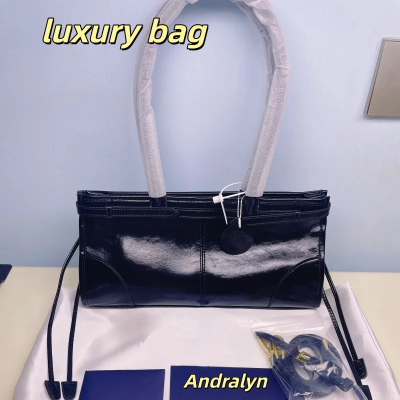 

Real leather high-quality new motorcycle bag fashion retro underarm bag long handle handbag shoulder messenger female bags