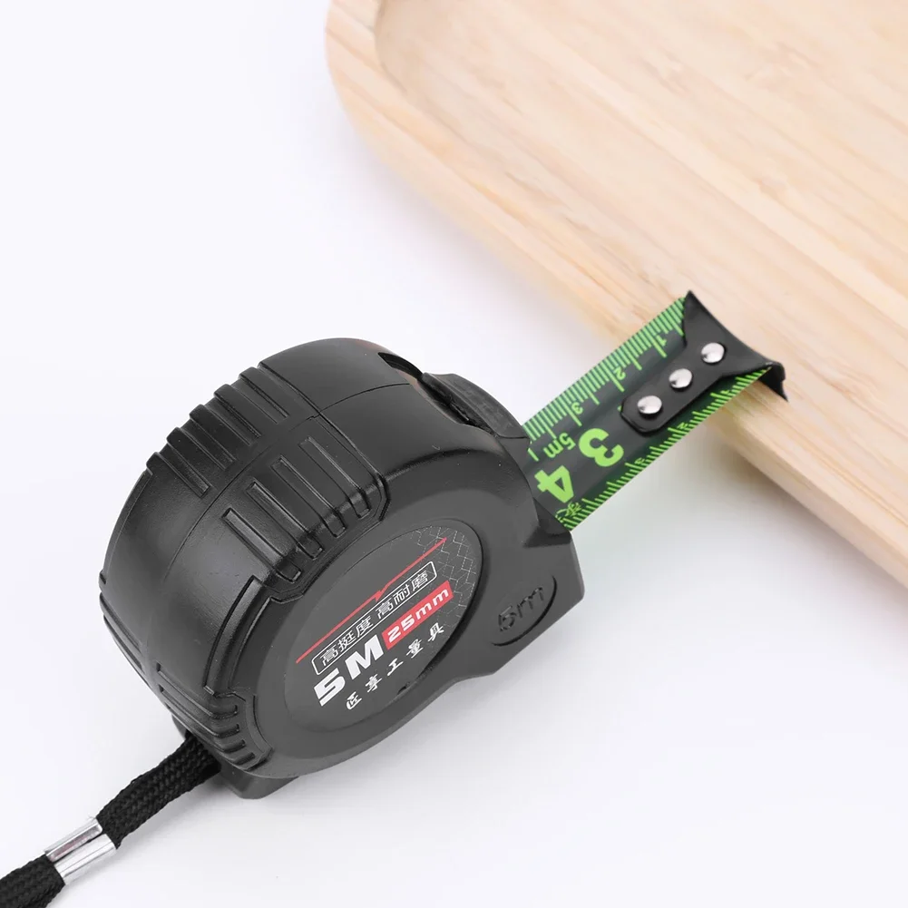 3M/5M/7.5M/10M أدوات النجارة شريط القياس قابل للسحب المحمولة عالية الدقة شريط القياس سميكة ومقاومة للاهتراء #4