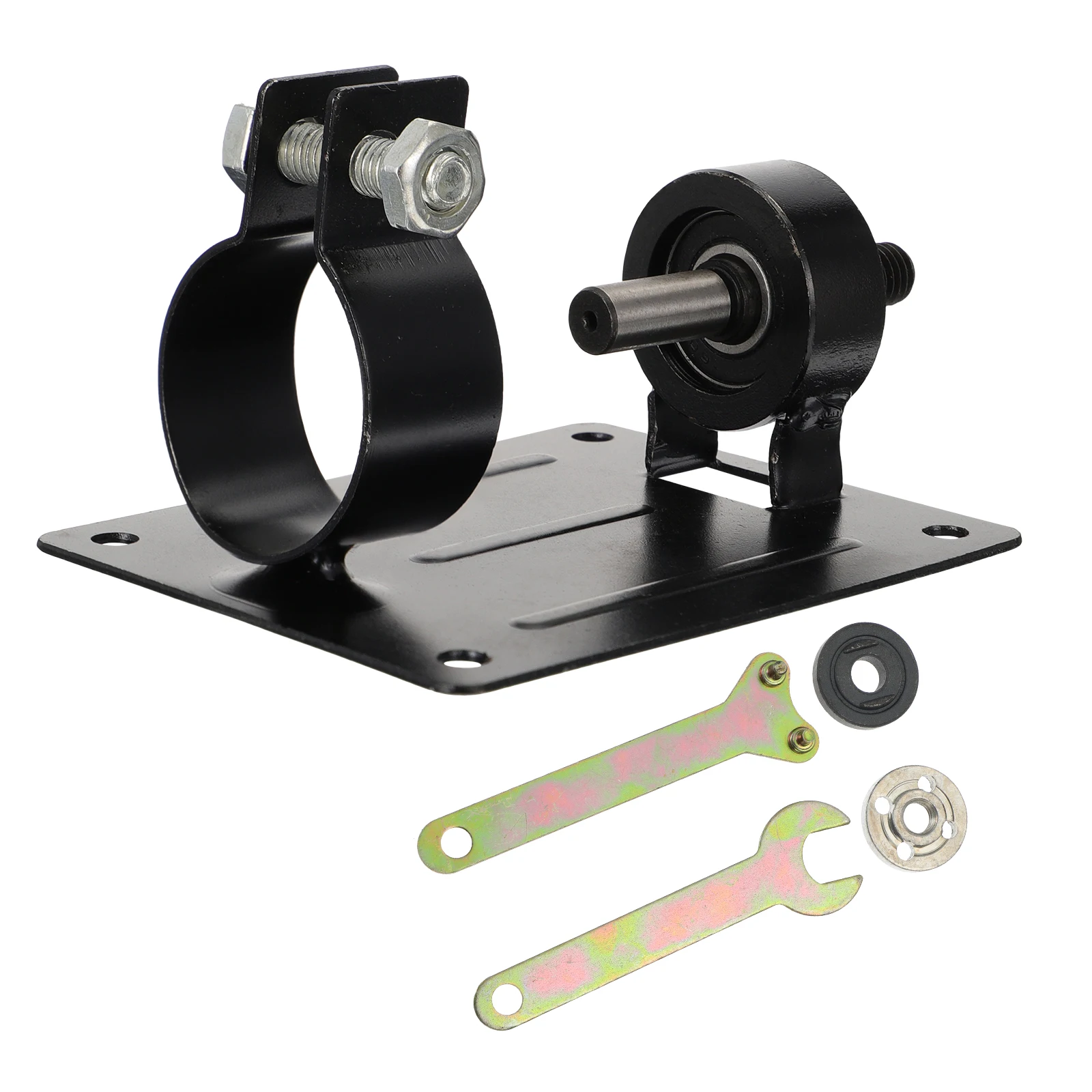 

Aluminum Alloy Cutting Bracket Seat for Electric Drill Workbench Screw Holes Suitable for Wood Plastic Ceramic Metal Brick