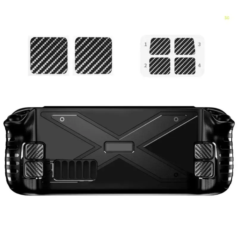 6 Cái/bộ Miếng Dán Bảo Vệ Cho Sàn Hơi Nước Bàn Chuột Chống Trầy Xước Bàn Chuột Da Dropship