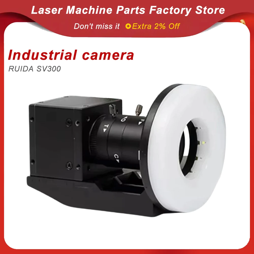 For Ruida SV300 Industrial Camera for CO2 Laser Engraving Cutting Machine