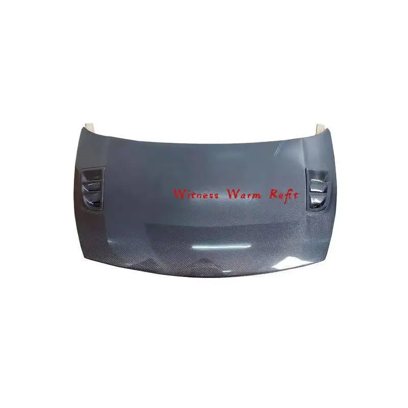 غطاء محرك السيارة الأمامي غطاء محرك السيارة طقم هيكل السيارة عالي الجودة من ألياف الكربون Frp مناسب لتصفيف السيارة Honda Civic Topmix