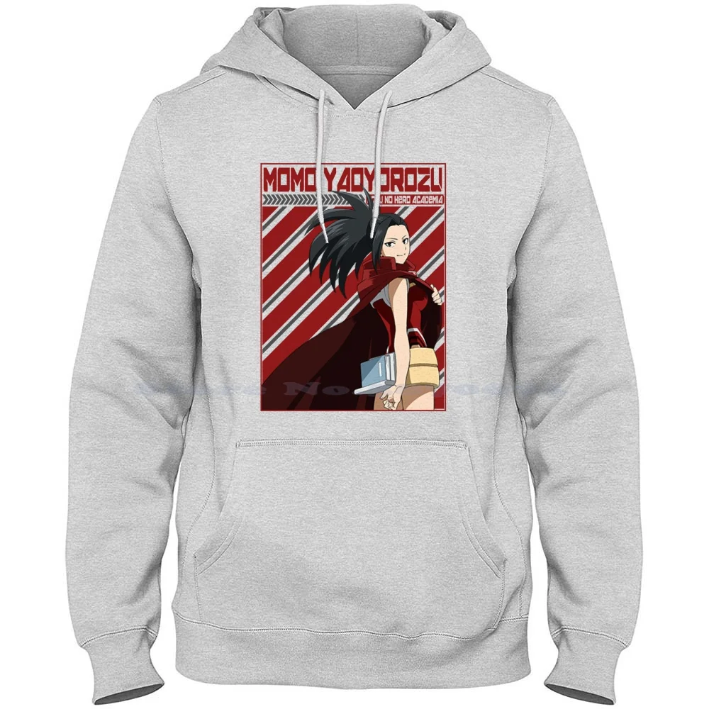 Yaoyorozu Momo 100 % reine Baumwolle Hoodie T-Shirt Boku no Hero Academia Yaoyorozu Momo Plus Ultra Midoriya Izuku Todoroki Shoto