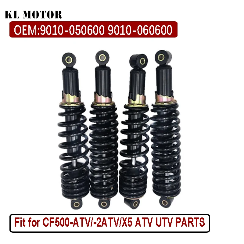 

4 шт. передний и задний амортизатор для CF500-ATV/-2ATV/X5 ATV UTV PARTS 9010- 050600 9010- 060600