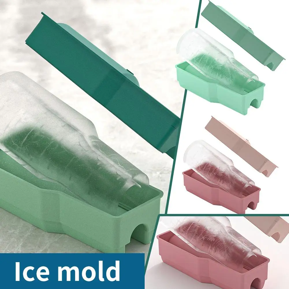

40OZ All-in-one Suitable for stanley Ice Tray Ice Making Mold Summer Creative Easy-release Silicone Ice Tray Q3J0