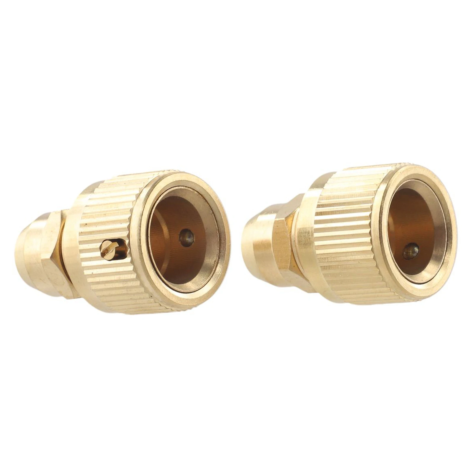 2pcs Brass Hose Connector 10mm Expandable Hose Repair Adaptor For 3/8 Inch Garden Watering Equipment Fitting