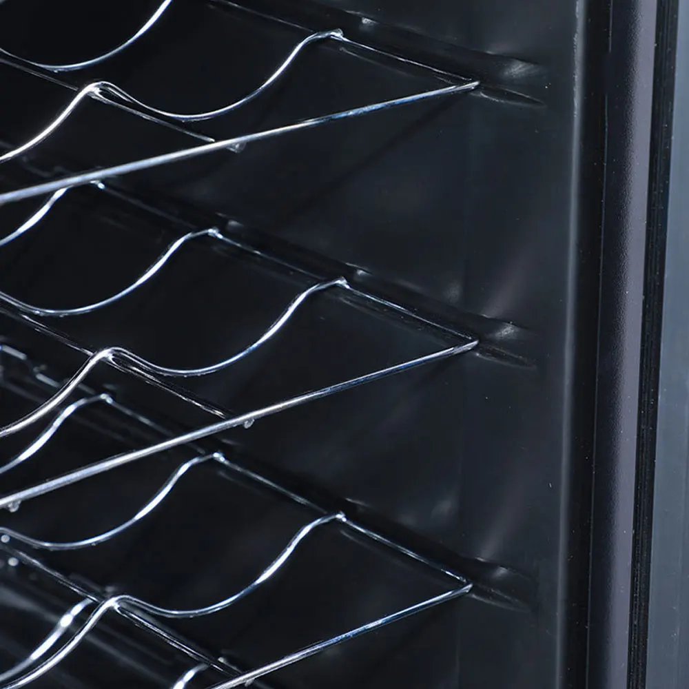 Frigorifero per vino da 6 pezzi per uso domestico armadio per vino a temperatura costante frigorifero per vino rosso Display frigorifero nevera para bar