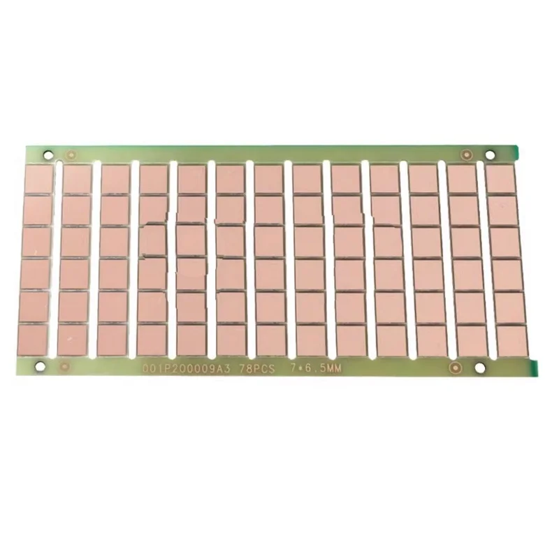 100PCS 6.5 * 7MM double-sided copper plate 0.9MM thick data cable terminal board multifunctional adapter board PCB blank board