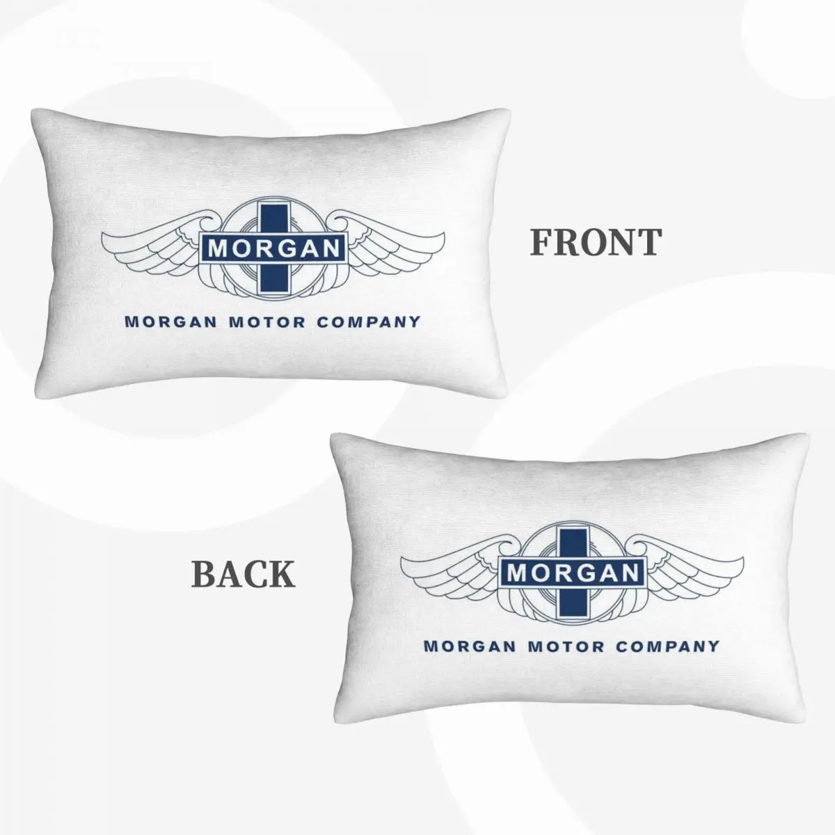 Morgan Motor Car Company Rectangle Pillowcase Cushion Cover Decorative Bedroom Bed Home Comfort Throw Pillow