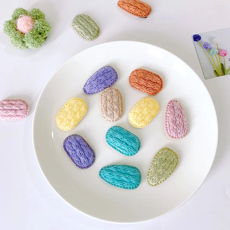 Korean Style Kids Hair Clips Sweet Cute Knitted BB Clips Girls Bangs Side Top Hair Barrettes Hair Accessories for Little Girls