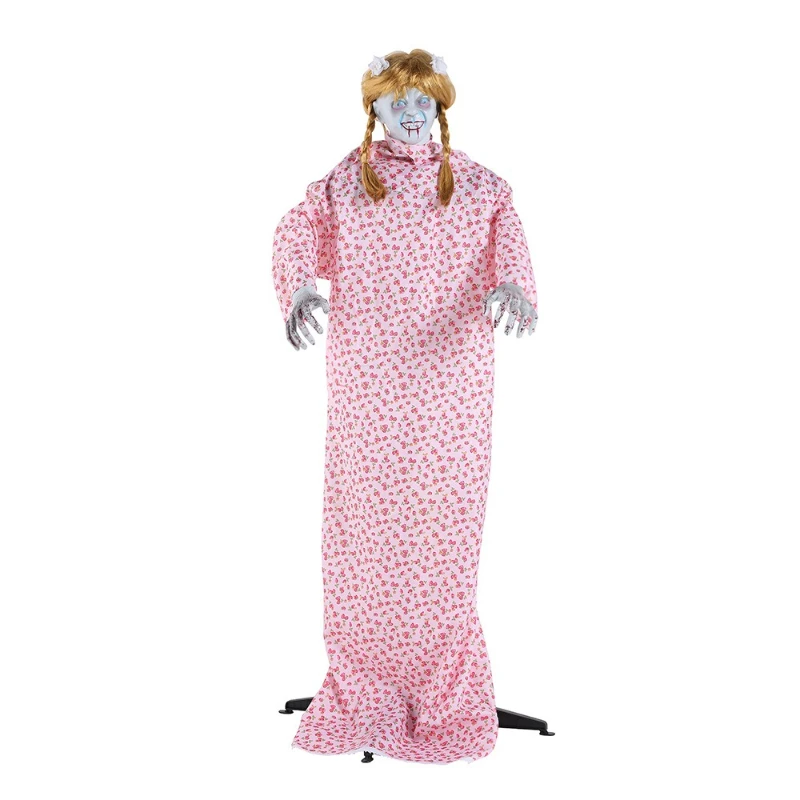 

Можно превратить страшную атмосферу, цветочный реквизит-призрак, большой трюк на Хэллоуин, электрический дом с привидениями, бар, голосовое украшение