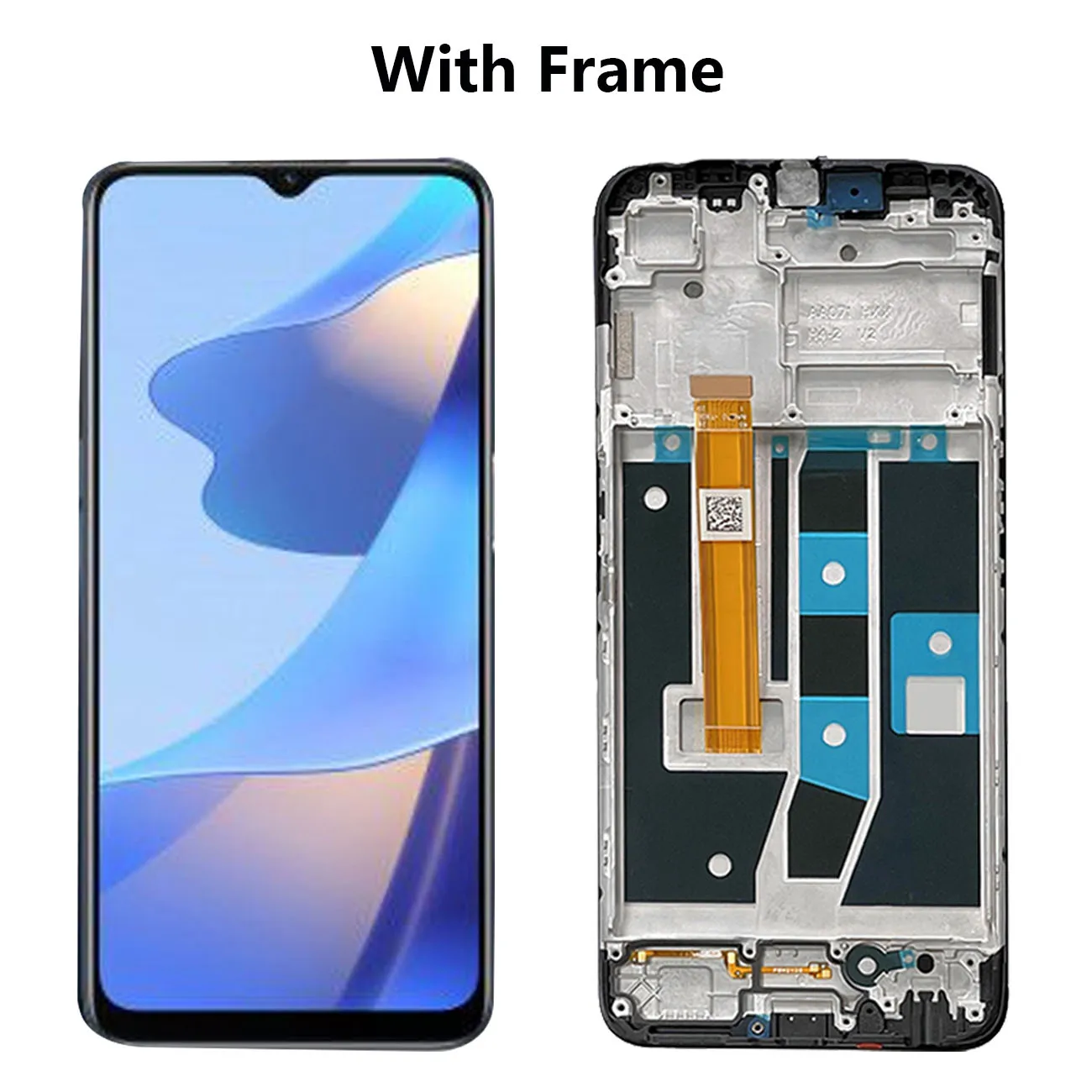 Original LCD Display With Frame Touch Screen For  Mobile Phone OPPO A54S CPH2273 Panel Digitizer Assembly Spare Repair  Parts