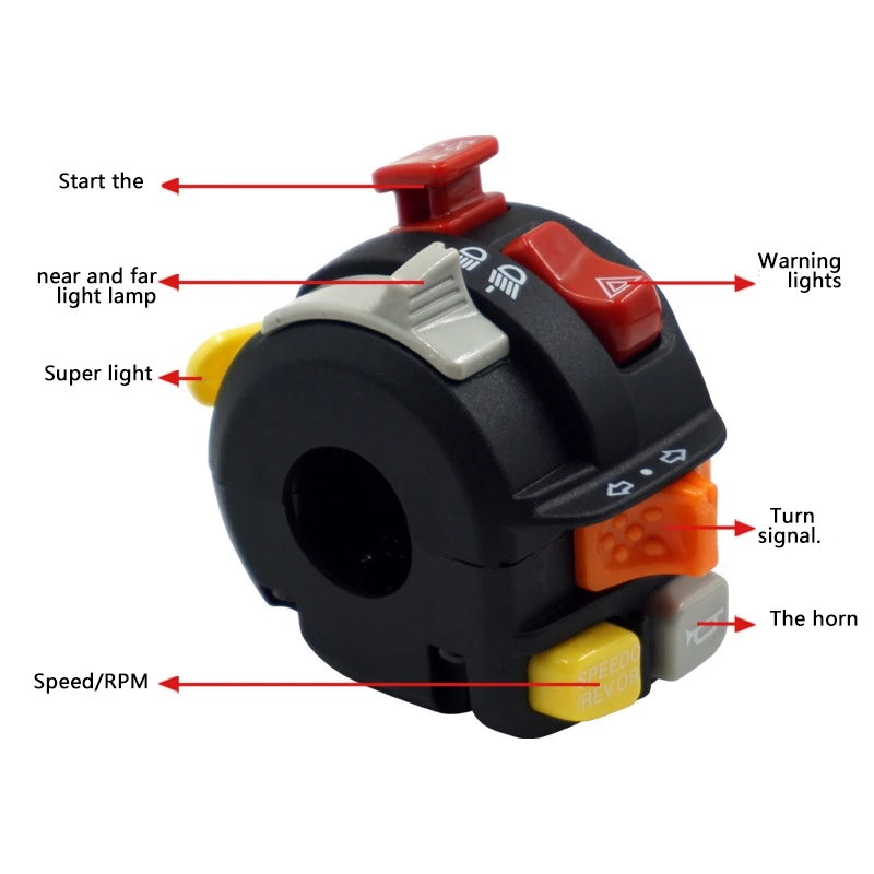 Stable-ATV Left Handle Switch Handlebar Switch Suitable For Polaris 500 850 Forest 570 Forest/Quad 330 550 850 1000 4012435