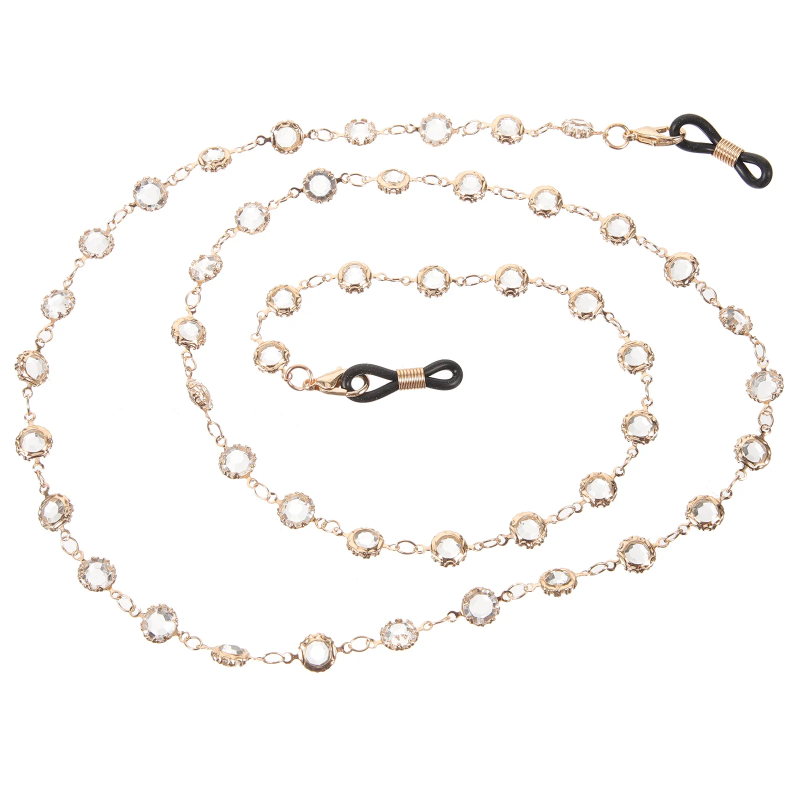 

1Pcs Eyeglass Chain Metal Glasses Lanyard Multifunctional Non-Slip Holder Mask Chain Anti Lost Strap for Glasses Accessories