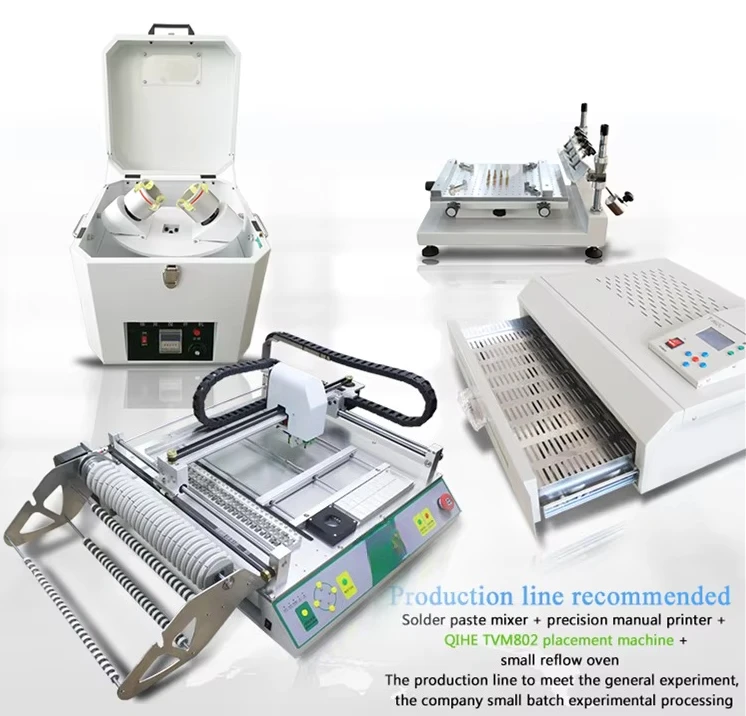 Pick and Place  Small Smd Machines Smt Machine TVM802A Automatic Desktop