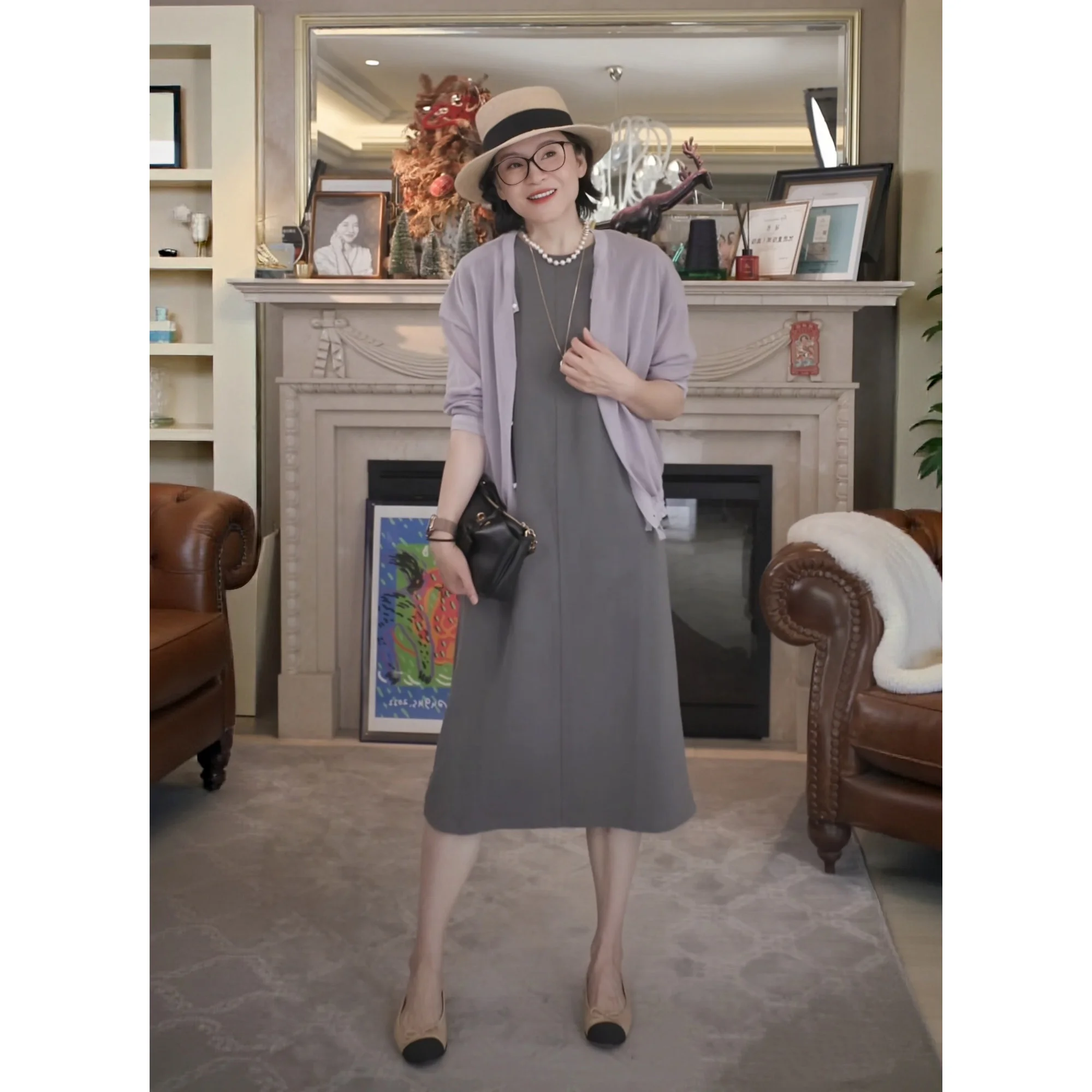 

Alice Pattern Sun Protection Shirt Jacket 18 Needles 50 Yards Spring Summer Women's Short Outerwear Standard Fit RuienCo.