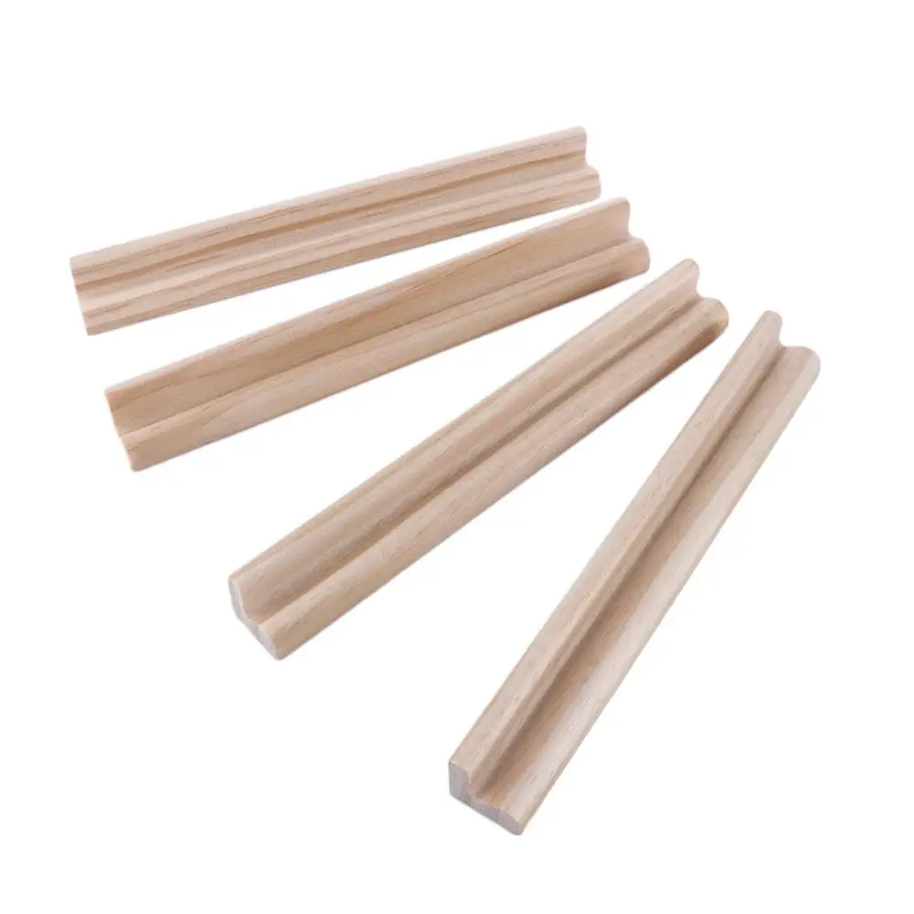 도미노 게임 전문가용 마작 치킨풋 나무 도미노 트레이 홀더 목재 도미노 랙 멕시칸 트레인 도미노 홀더