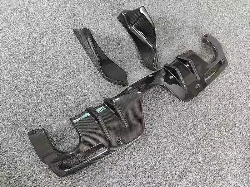 

rear diffuser side skirt spoiler body kit front bumper lip