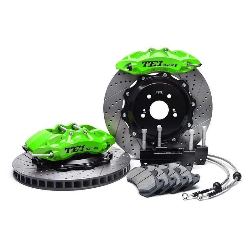 BIG BRAKE KIT Performance Brake Kit 6-Piston Calipers 355x32MM Disc Rotor For LANCER Evolution X VII VIII V 1992-2019