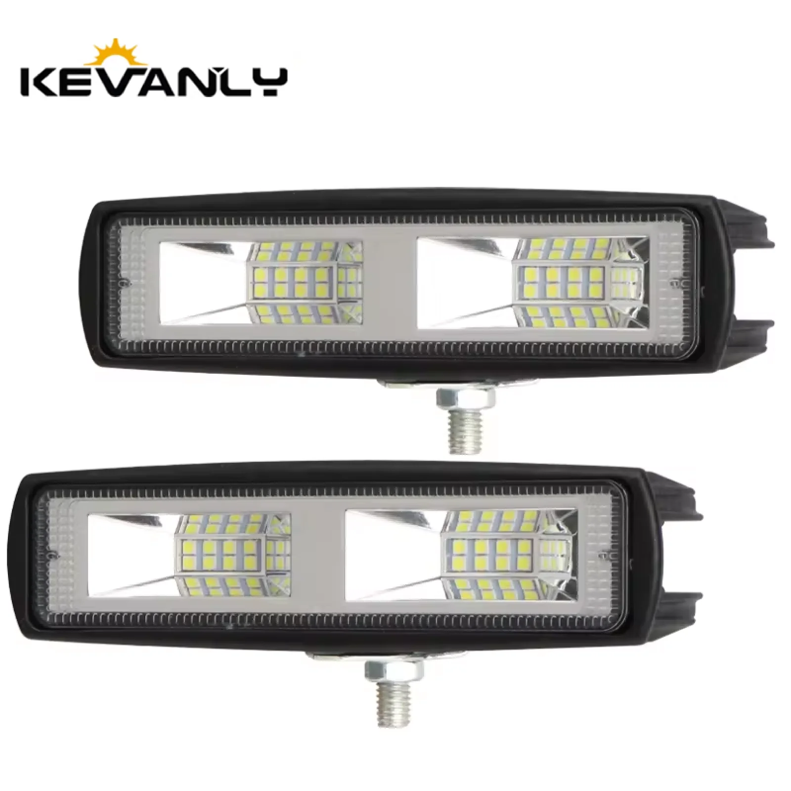 2PCS 12V  led bar 48W Wrok Light LED lightbar 2835LED 16SMD for Truck Tractor SUV 4x4 Car Led Headlights  Lighting Spot work bar