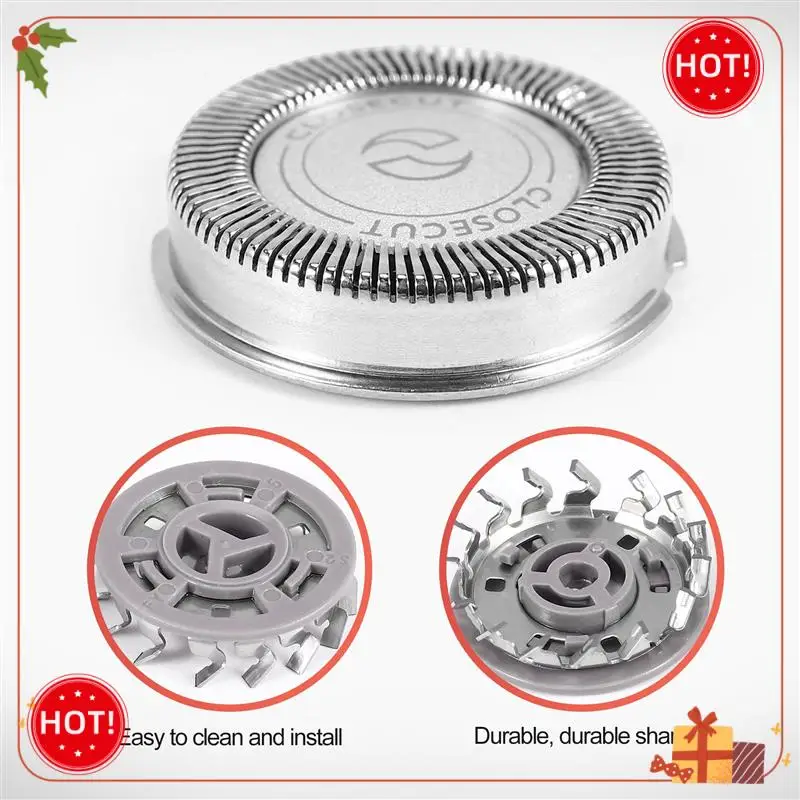 ABLE-3 قطعة استبدال ماكينة حلاقة رئيس شفرة القواطع ل Norelco HQ4 HQ58 HQ56 HQ80