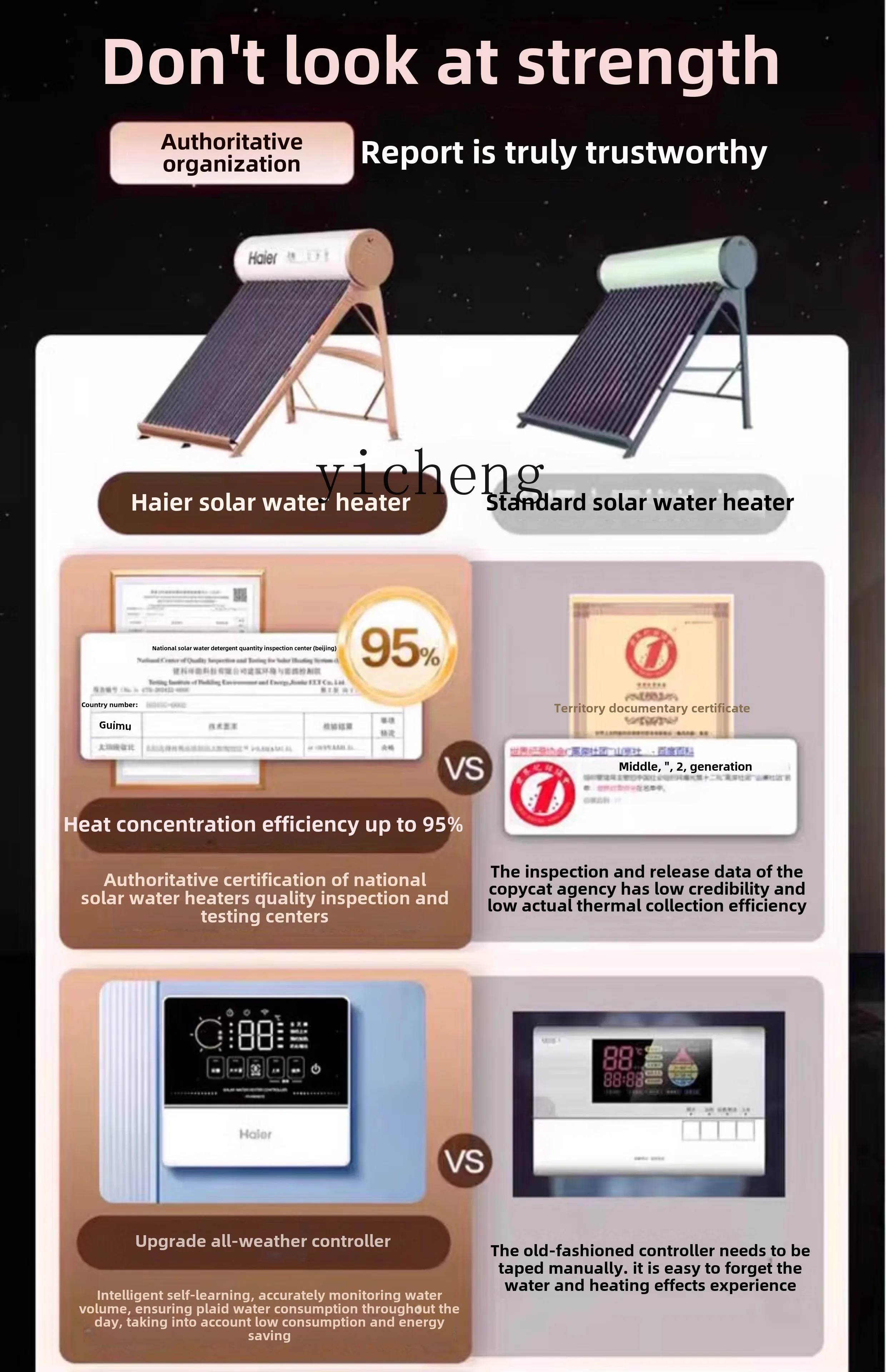 

ZZ solar water heater household new all-in-one machine no electricity vacuum tube collector