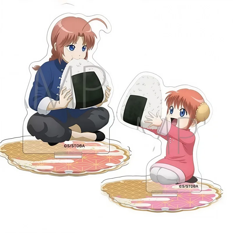 

New GINTAMA Acrylic Stand Figure Kamui Kagura Anime Peripheral Cute Childhood Modeling Room Office Desktop Ornament Gifts