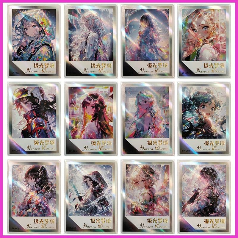 Anime Goddess Story Rare SP Refraction Foil Kafka Yelan Qiong Jiu Tololo Lumine Toys for boys Collectible Cards Birthday Present