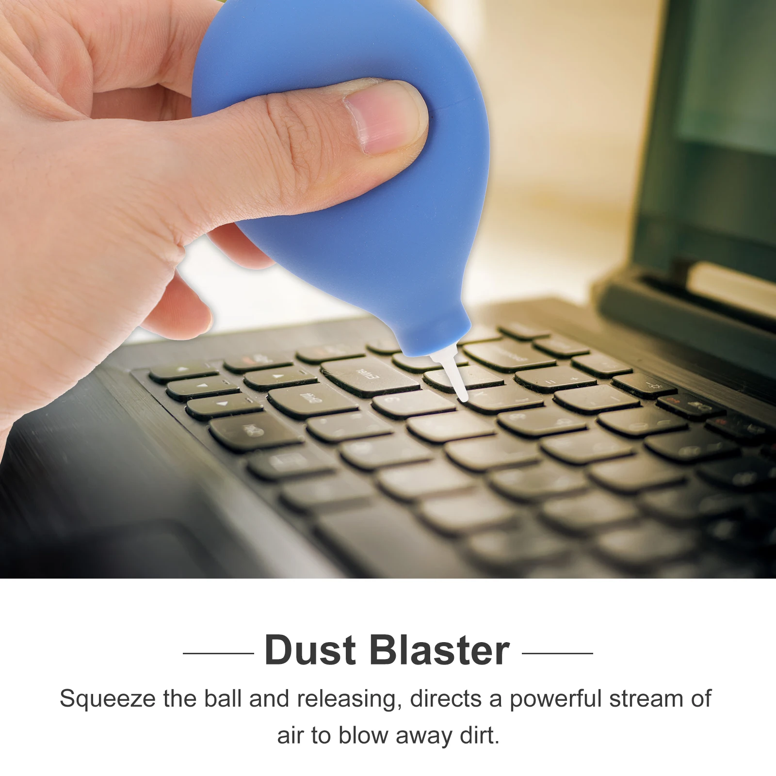 

Plastic Air Blower Dust Cleaner Compressed Equipment Squeeze Ball Pump Mini Size Strong Nozzle Pin Valve For Camera