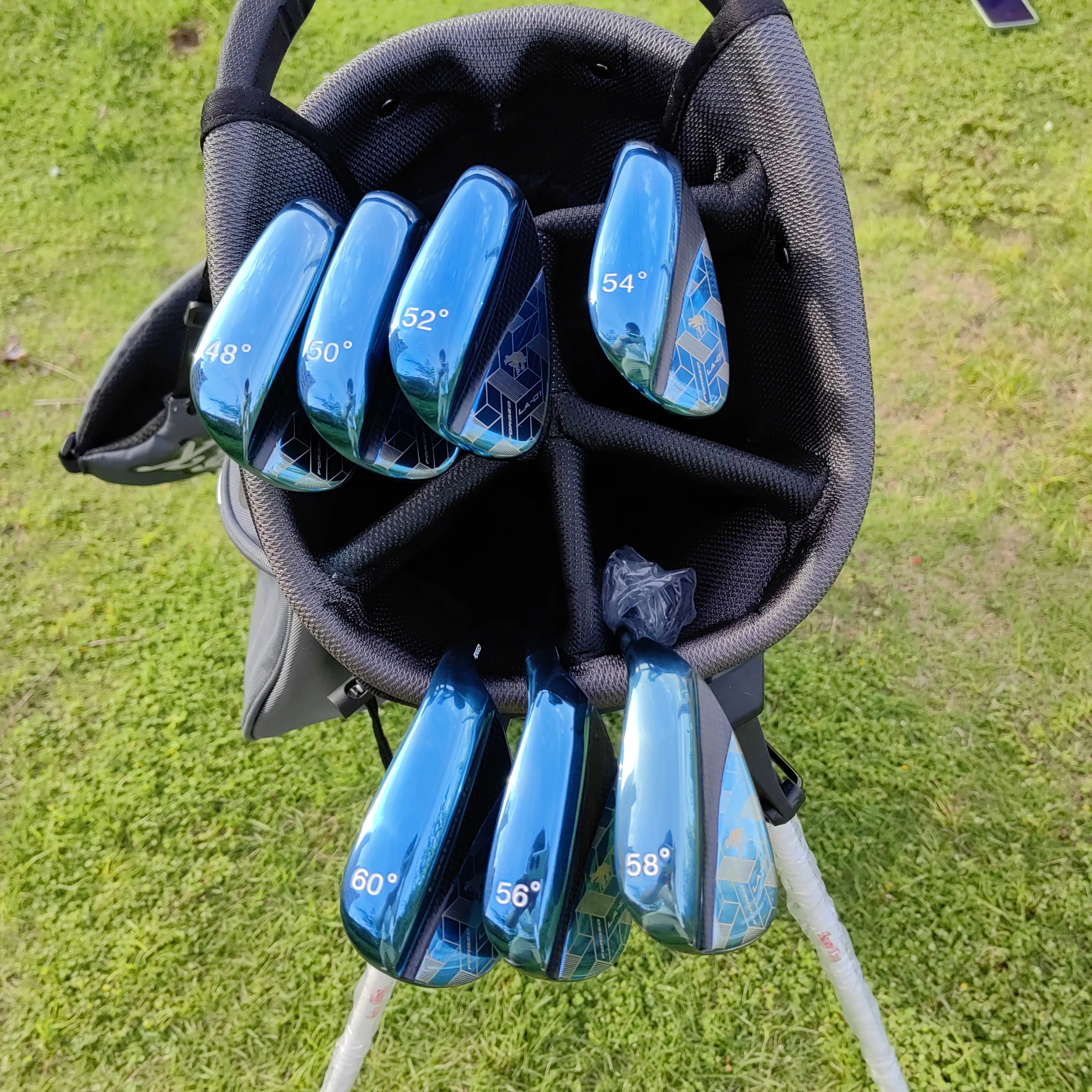 【 2025 New 】 Lashonda Golf Sand Pole LA-01 Digging Pole Angle Pole Green Cutting Pole Forging Head Blue Frog