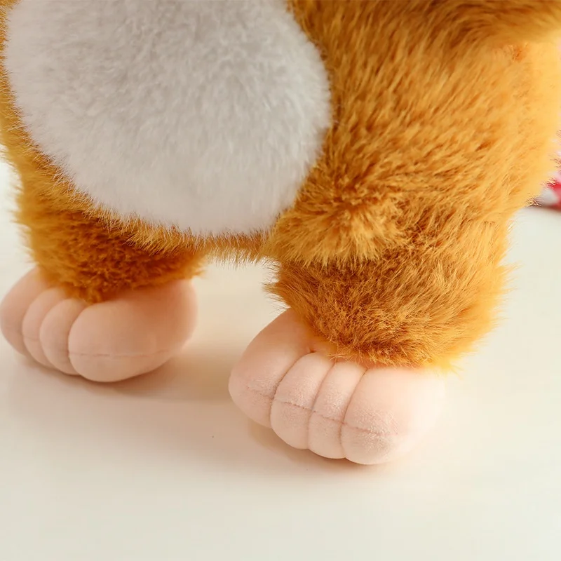 Fatkun Plüschtier, 3 Jahre alt, goldener Nerz, Samt, große Stofftierpuppe, weicher Schlafbegleiter, Kindergeschenk, Baby-Sicherheitsdecke