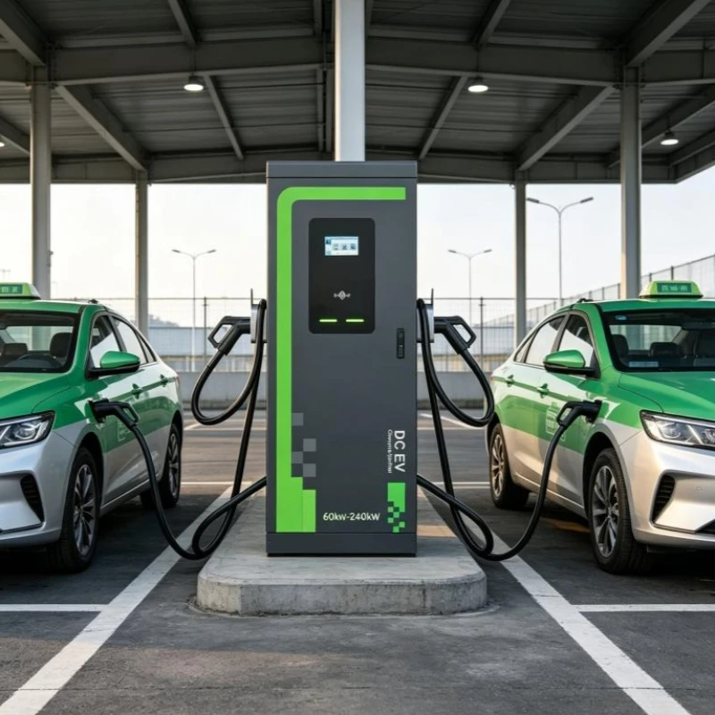 Ocpp Dc 60kw-240kw Ev Charger Ccs2 Gb/t 30kw To 240kw Floor Mounted Dc Car Charger Fast Charging for Gas Station and Truck Ip55