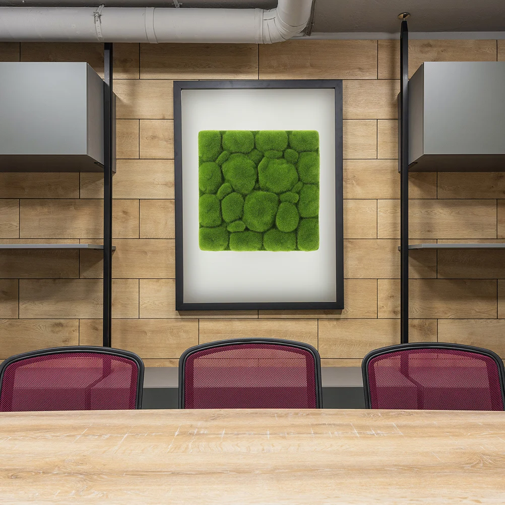 

2 Pcs Home Wall Decoration Indoor Decorate Faux Moss Artificial Turf Foam Panel Garden DIY Ornament