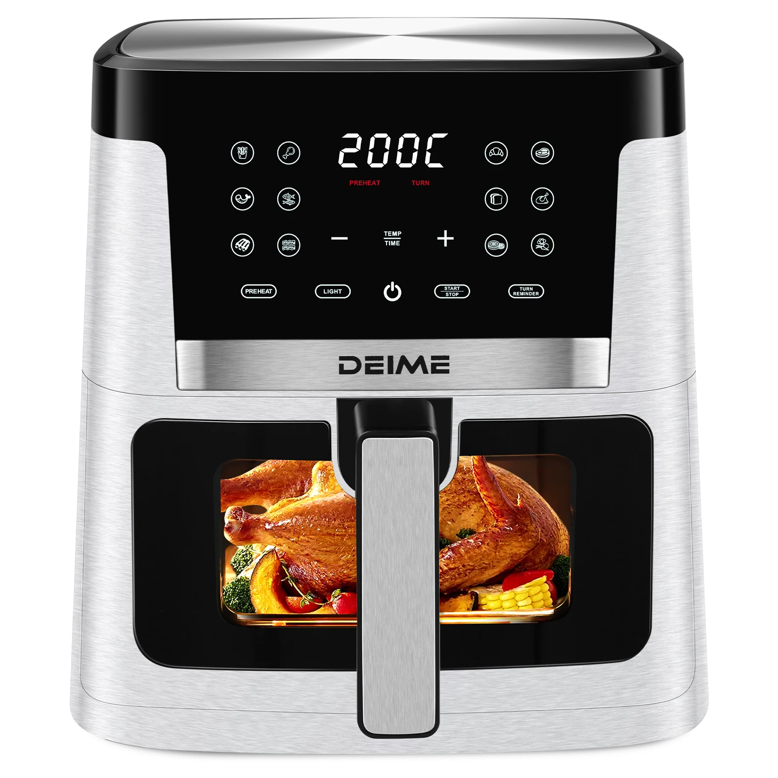 DEIME Air Fryer 7L: Der ultimative Backofen für gesunde und bequeme Mahlzeiten