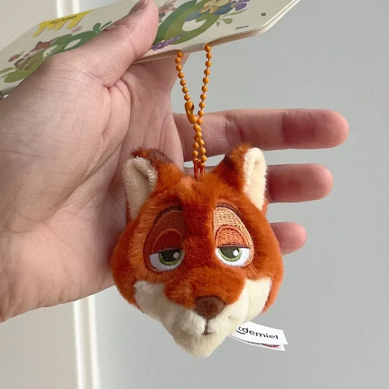Kawaii Disney Zootopia Judy Hopps peluche poupée jouet Nick mignon peluches peluche porte-clés Anime dessin animé sac à dos pendentif Couple cadeau