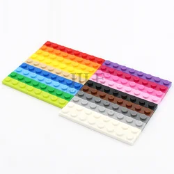 50pcs Moc Tiles Plate 1x8 3460 Short Piece DIY Enlighten Building Block Bricks Compatible with Assembles Particles Toys