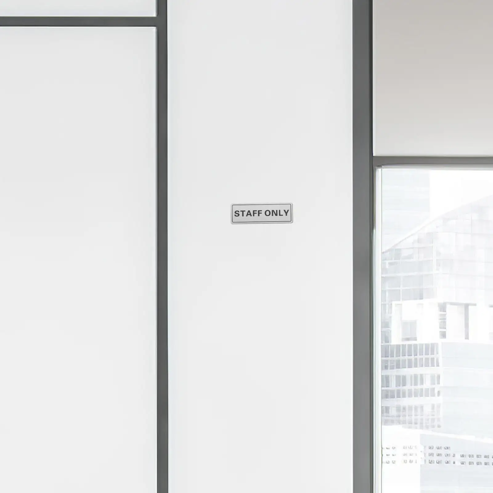 Front Door Staff Only Sign Public Store Staff Only Sign Staff Only Sign Decor Door Staff Only Plate Door Plate For Store Employe