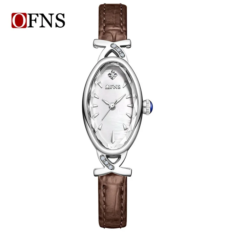 OFNS2025 New Product Hot Selling Exquisite Retro Quartz Watch for Women Waterproof, High end Fashion, Compact and Versatile Gift