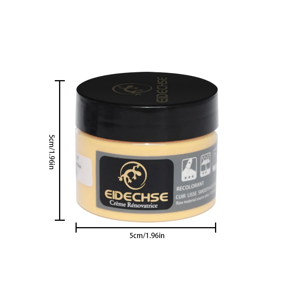 Leather Restore Cream 50ml Repair Gel Filler House Clothes Armchair Shoe Luggage Box Blanket Repairing Paste Beige