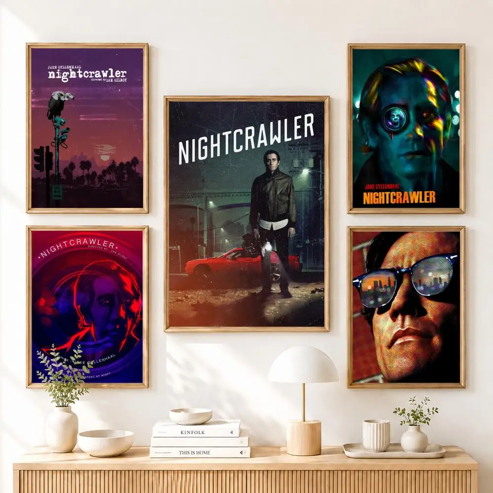 Nightcrawler Gemälde Kalligrafie-Malerei Poster und Drucke Kunstdrucke Wohndekor Kunstgeschenke